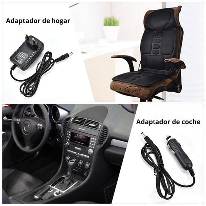 Asiento Masajeador Para Auto y Hogar