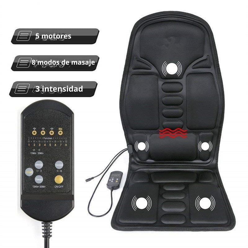 Asiento Masajeador Para Auto y Hogar