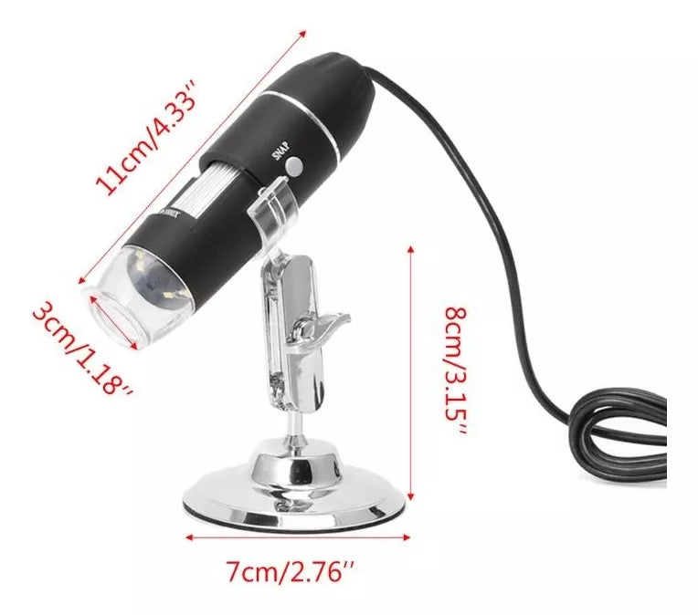 Camara Microscopica Digital Para Laptop y Celular