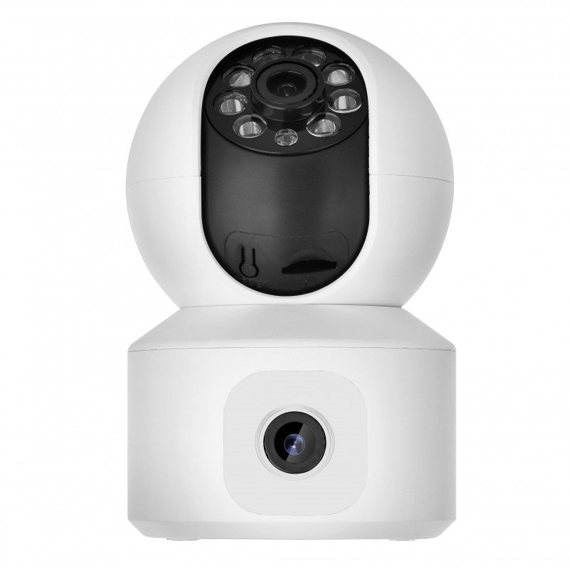 Cámara Doble de Vigilancia ICSee Inteligente WIfi 360º 4mp