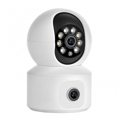 Cámara Doble de Vigilancia ICSee Inteligente WIfi 360º 4mp