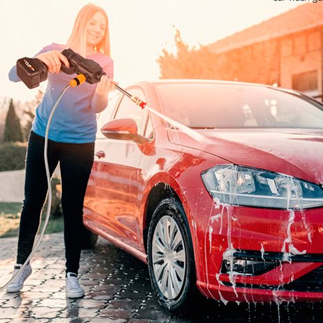Hidrolavadora Inalámbrica 120V Para Autos