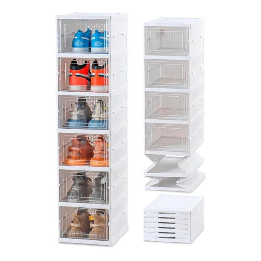 Zapatera Acrilica 6 Niveles plegable