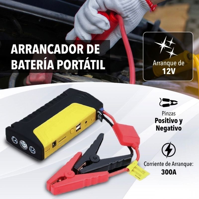 Kit Arrancador de Batería de Emergencia 7000 mah